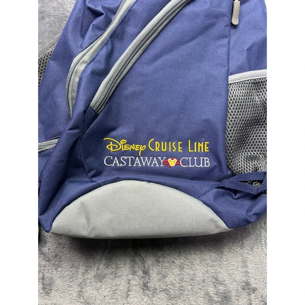 Disney Cruise Line Castaway Club Sling Backpack Navy Blue Crossbody Travel Bag‎